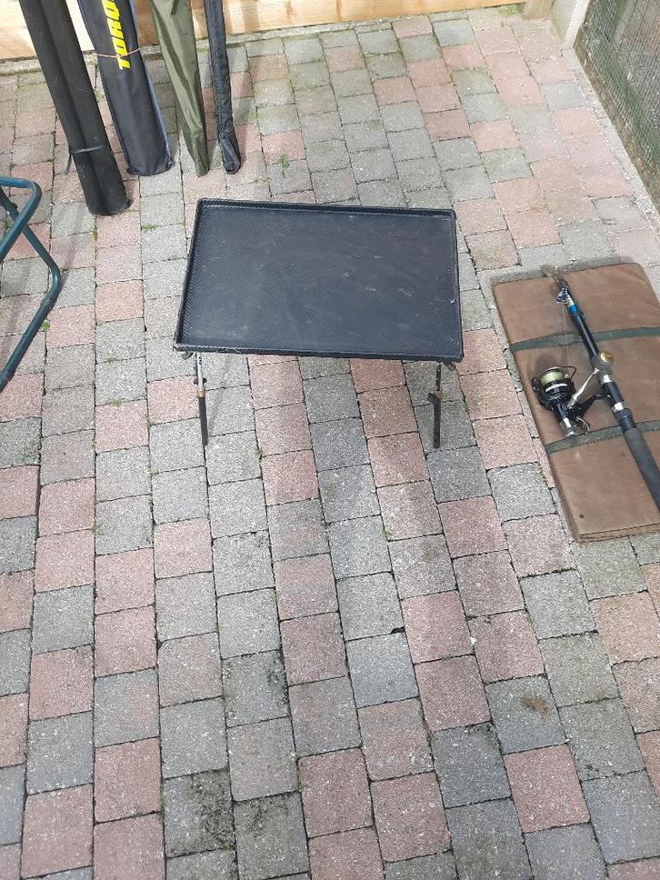 Volledige vis uitrusting  voor witvis of carper, Watersport en Boten, Hengelsport | Witvissen, Zo goed als nieuw, Complete set