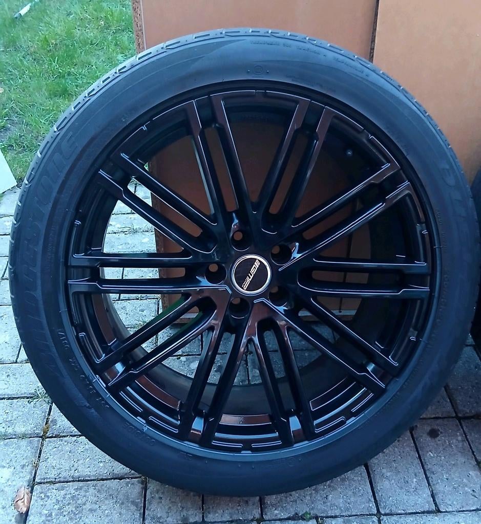20 inch GMP velgen zwart glans Q5 | Sportief & Premium, Auto-onderdelen, Banden en Velgen, Velg(en), Zomerbanden, 20 inch, Ophalen