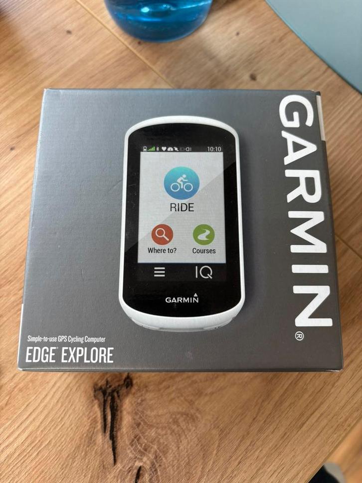 Garmin Edge Explore met accesoires, Fietsen en Brommers, Fietsaccessoires | Fietscomputers, Zo goed als nieuw, GPS, Ophalen