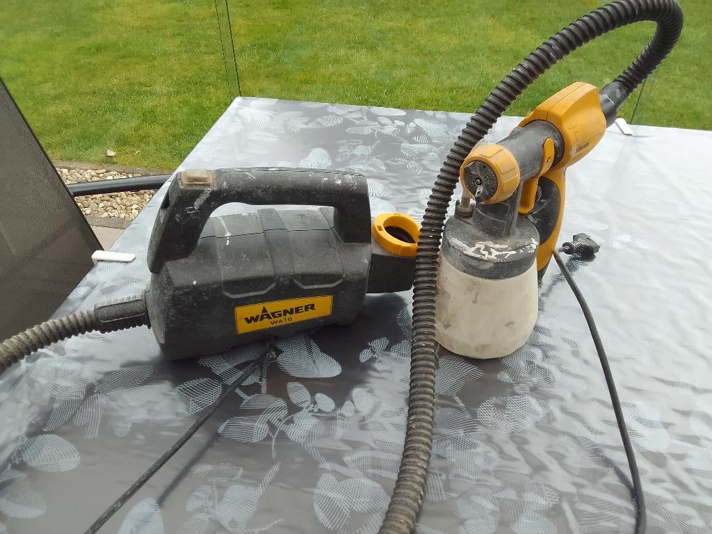 Verfspuitpistool  Wagner W610, Bricolage & Construction, Matériel de peinture, Enlèvement, Utilisé, Pulvérisateur de peinture ou Pompe à peinture