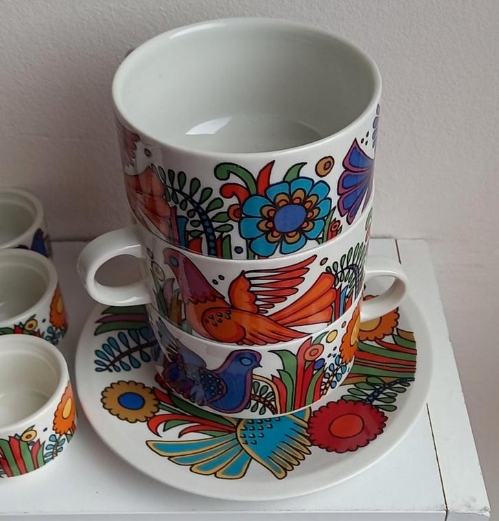 service à café Villeroy & Boch Acapulco, Maison & Meubles, Cuisine | Vaisselle, Assiettes(s), Enlèvement