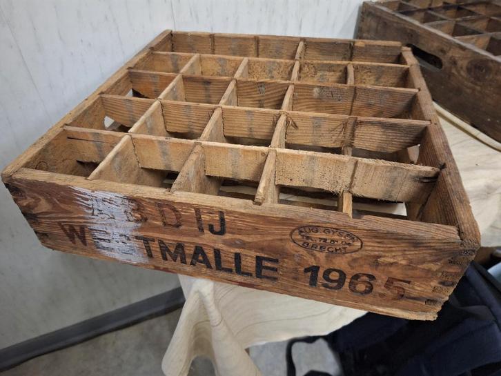 oude bierbak Abdij Westmalle, 1965, Antiek en Kunst, Curiosa en Brocante, Ophalen of Verzenden