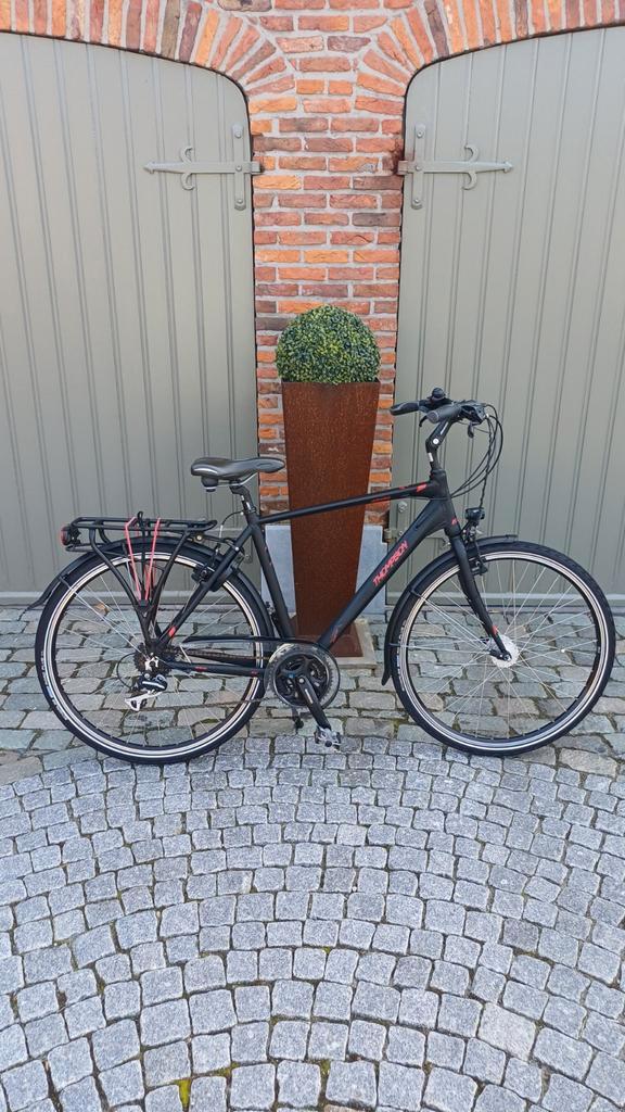 HERENFIETS  ( LUXE ) - THOMPSON  [ NIEUWSTAAT ] 💯💯💯, Fietsen en Brommers, Fietsen | Dames | Damesfietsen, Versnellingen, Ophalen
