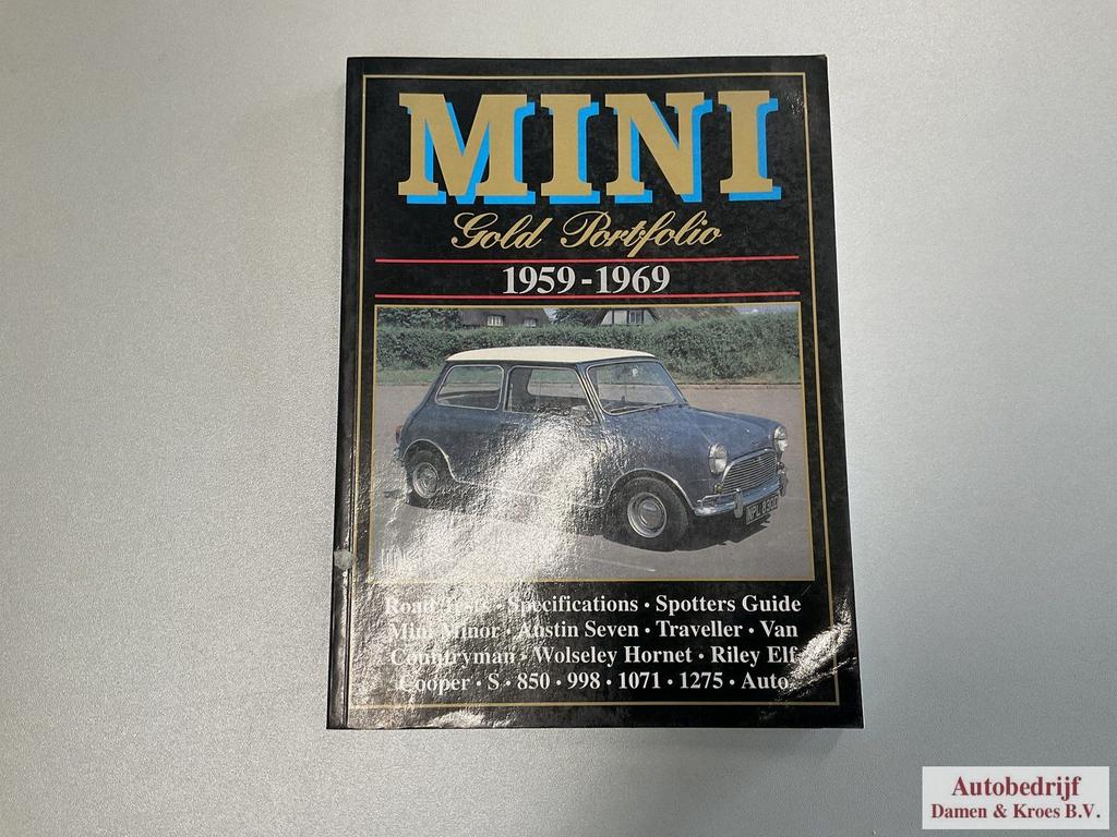 Mini Gold Portfolio 1959-1969 Brooklands Books isbn 18552030, Autos : Divers, Modes d'emploi & Notices d'utilisation, Enlèvement ou Envoi