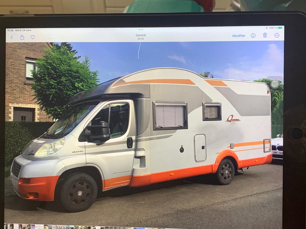 Motorhome BURSTNER QUADRO 664 IT, Standaard zit, Ringverwarming, Fiat, 6 tot 7 meter