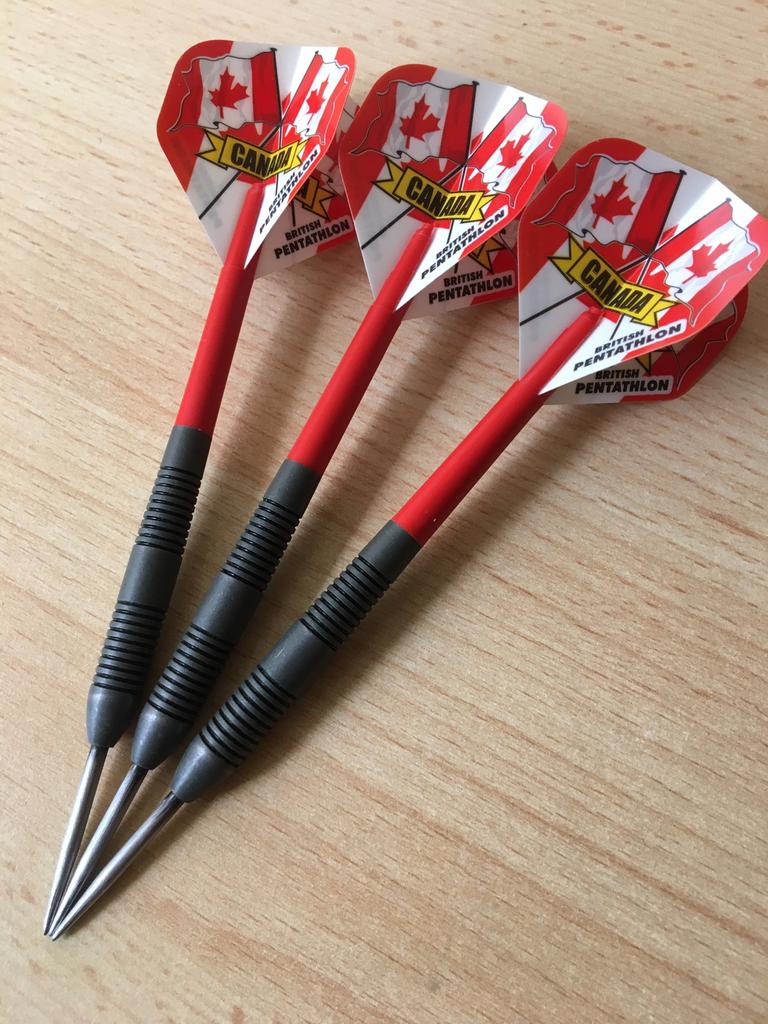 Tungsten darts 21 gram, Sport en Fitness, Darts, Ophalen of Verzenden, Gebruikt, Pijlen
