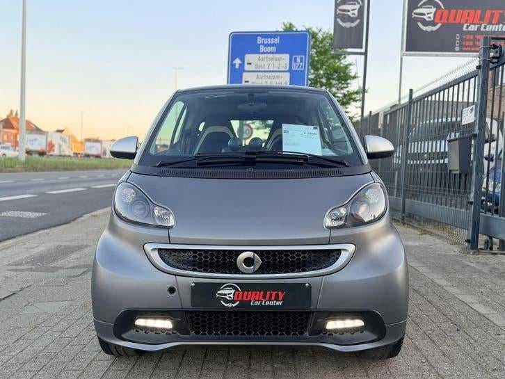 Smart Fortwo Coupe *CITY BEAN* 2014 042000km Pano Leder Full, Auto's, Smart, Leder, Bedrijf, Grijs, 999 cc
