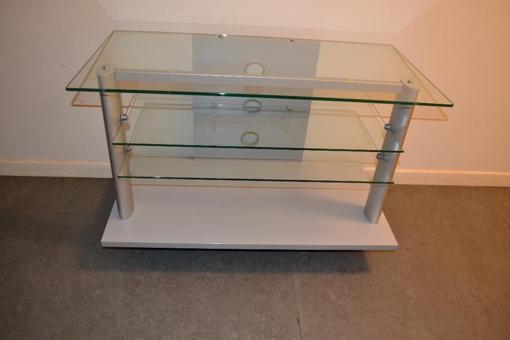 tv meubel licht grijs, Enlèvement, Comme neuf