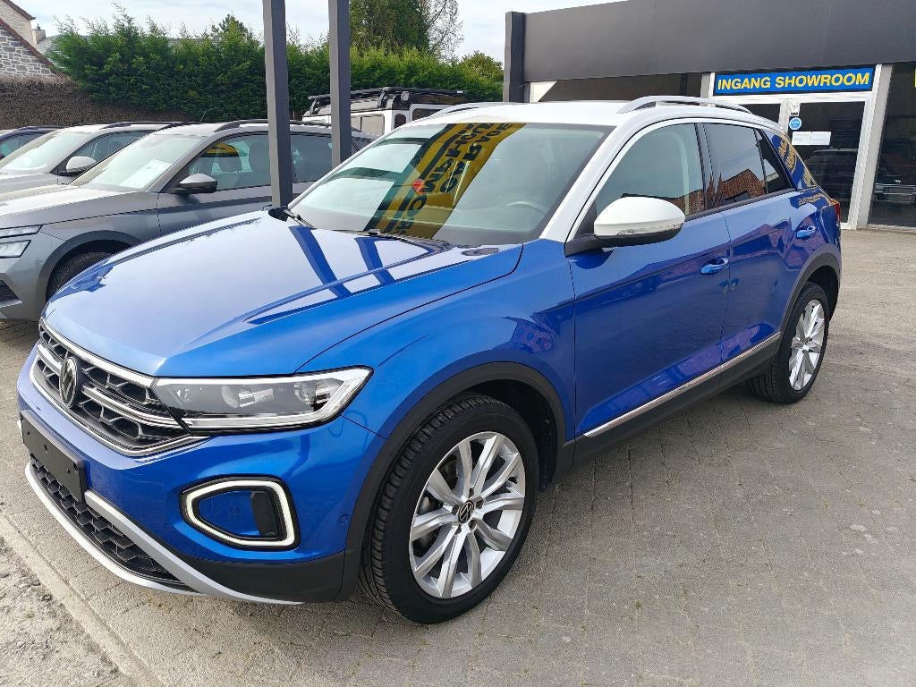 VW T-ROC STYLE BI-COLOR, Auto's, Volkswagen, Bedrijf, Te koop, T-Roc, ABS, Adaptieve lichten, Adaptive Cruise Control, Airbags