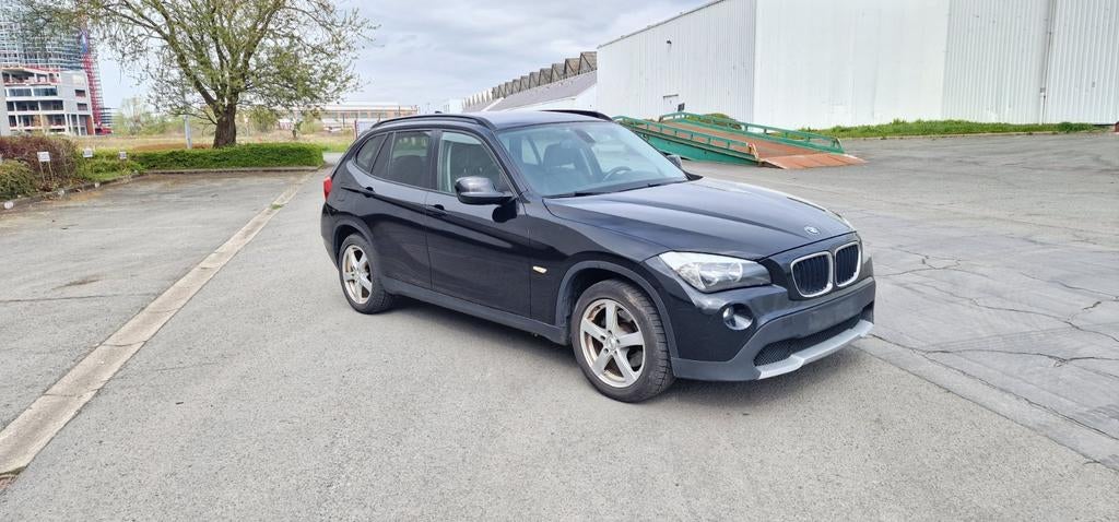 BMW X1 2.0D Automaat Xdrive18 2011, Auto's, Euro 5, Zwart, 4 cilinders, Zwart
