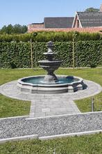 Fontaine avec rebord, Jardin & Terrasse, Pièces d'eau & Fontaines, Enlèvement, Neuf, Béton, Fontaine
