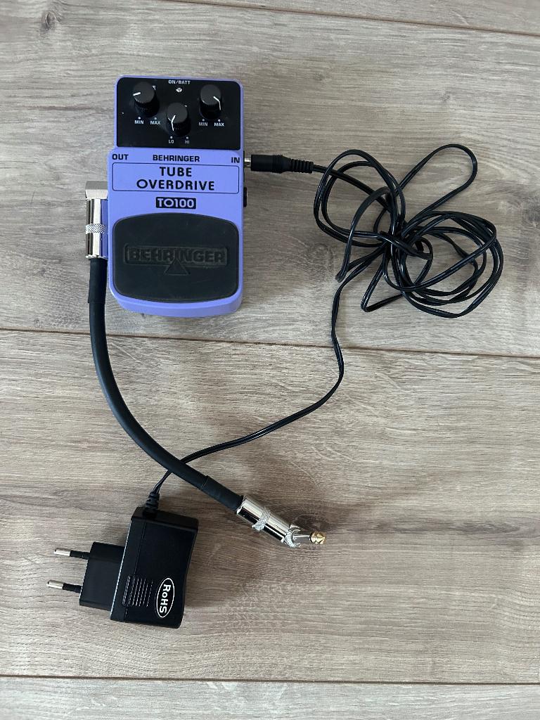 Behringer Tube Overdrive TO100, Ophalen, Zo goed als nieuw, Elektrische basgitaar