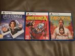 Jeux PS5 Farcry6, Borderlands 4, Life is strange, Enlèvement ou Envoi, Comme neuf