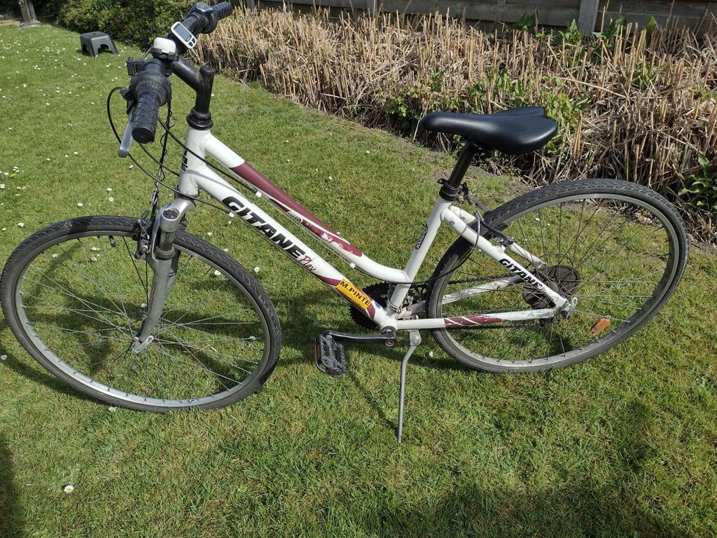 DAMES SPORTFIETS GITANE - 3 x 7 versnellingen- fietscomputer, Ophalen, Gebruikt, Meer dan 20 versnellingen, Overige merken
