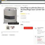 Chauffage au pétrole Zebro LC-30, Enlèvement, Comme neuf