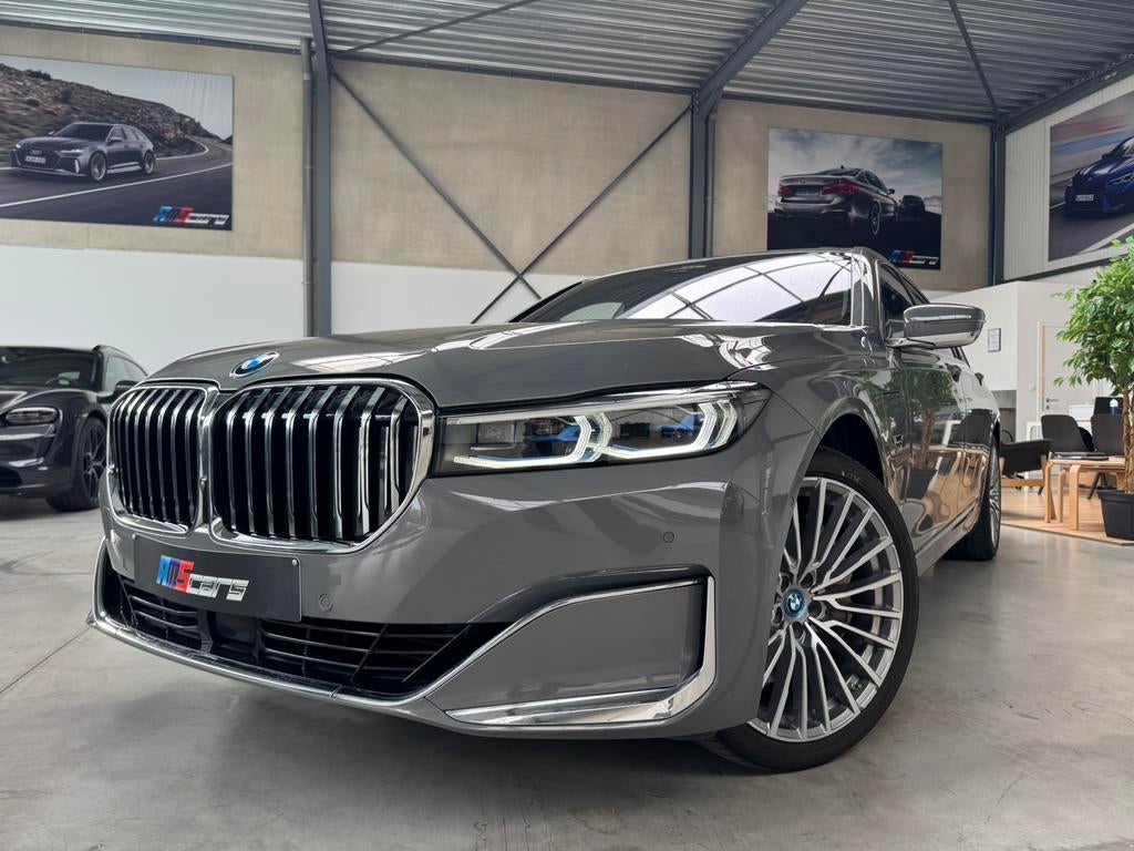 BMW 745e xDrive | 08/2021 | 54.000 km, Autos, Argent ou Gris, Achat, Entreprise, 6 cylindres
