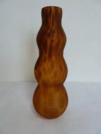 Vaas in glas /pastaglas 32cm , prachtig kleureffect!, Antiek en Kunst, Ophalen of Verzenden