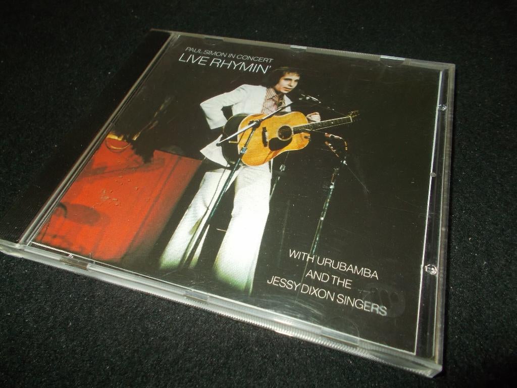 CD - PAUL SIMON in concert LIVE RHYMIN' - 1974, CD & DVD, CD | Rock, Comme neuf, Chanteur-compositeur, Enlèvement