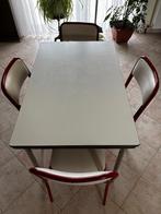 Table de cuisine extensible + 6 chaises, Maison & Meubles, Tables | Tables à manger, 150 à 200 cm, Cinq personnes ou plus, Enlèvement