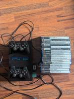 Playstation 2 met 16 games, Consoles de jeu & Jeux vidéo, Consoles de jeu | Sony PlayStation 2, Phat, Enlèvement, Utilisé, Avec jeux