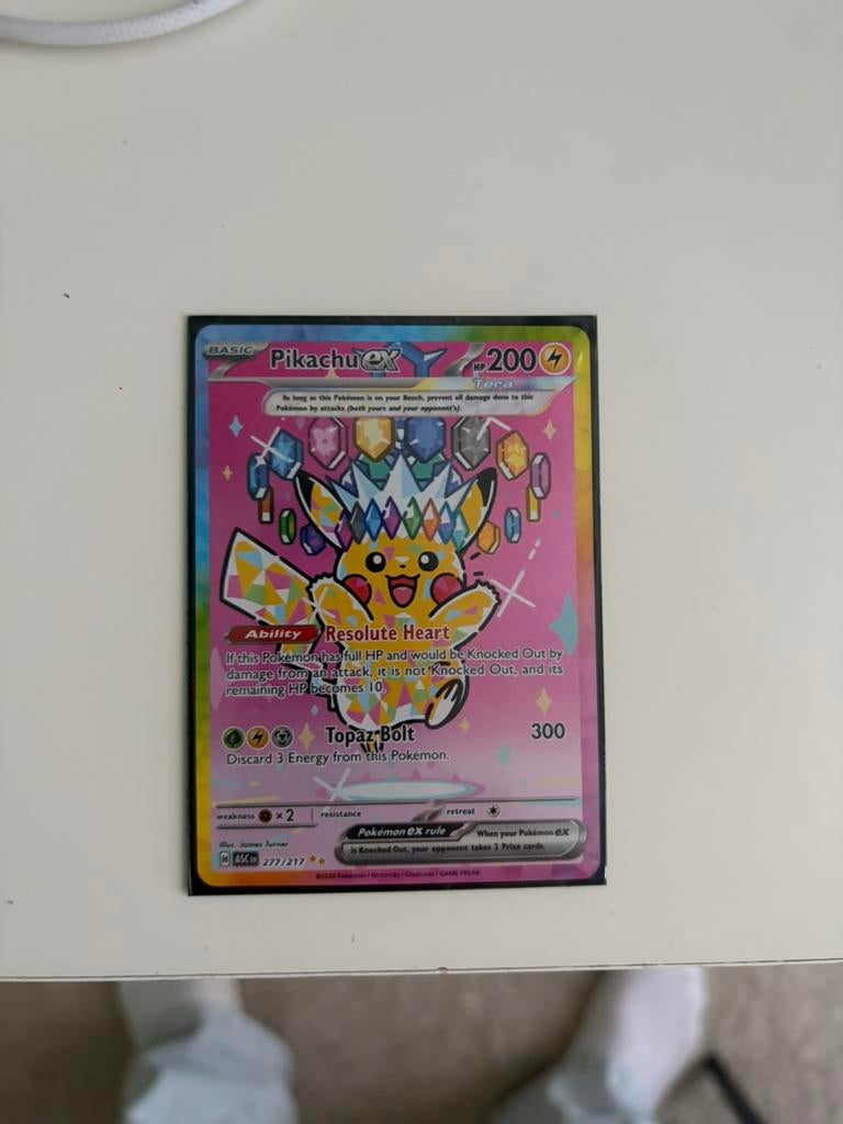 Pikachu 277 ascended heroes perfecte staat, Ophalen, Zo goed als nieuw