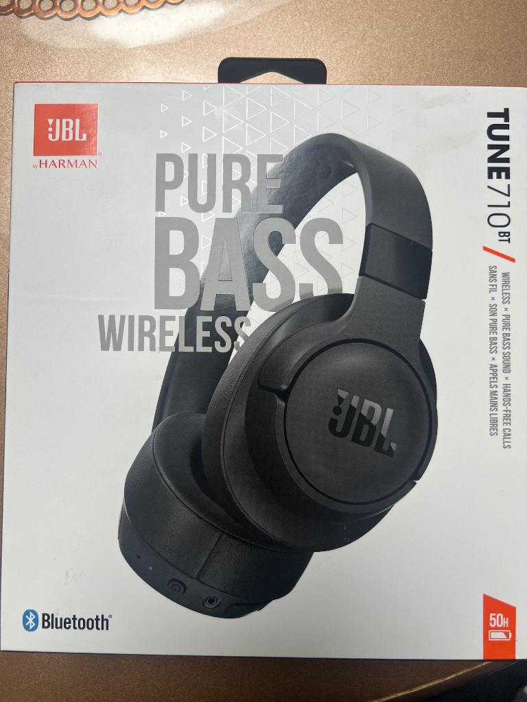 JBL Tune 710bt, TV, Hi-fi & Vidéo, Casques audio, Enlèvement ou Envoi, Neuf, Autres marques, Bluetooth