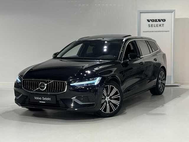 Volvo V60 T8 Recharge Plus Bright + PANO DAK, Auto's, Volvo, Bedrijf, V60, Airbags, Bluetooth, Cruise Control, Elektrische buitenspiegels