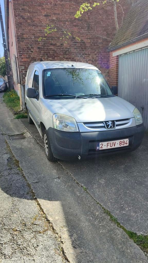 Peugeot partner 2007 - à réparer ou pour pièces, Argent ou Gris, Achat, 2 places, Boîte manuelle