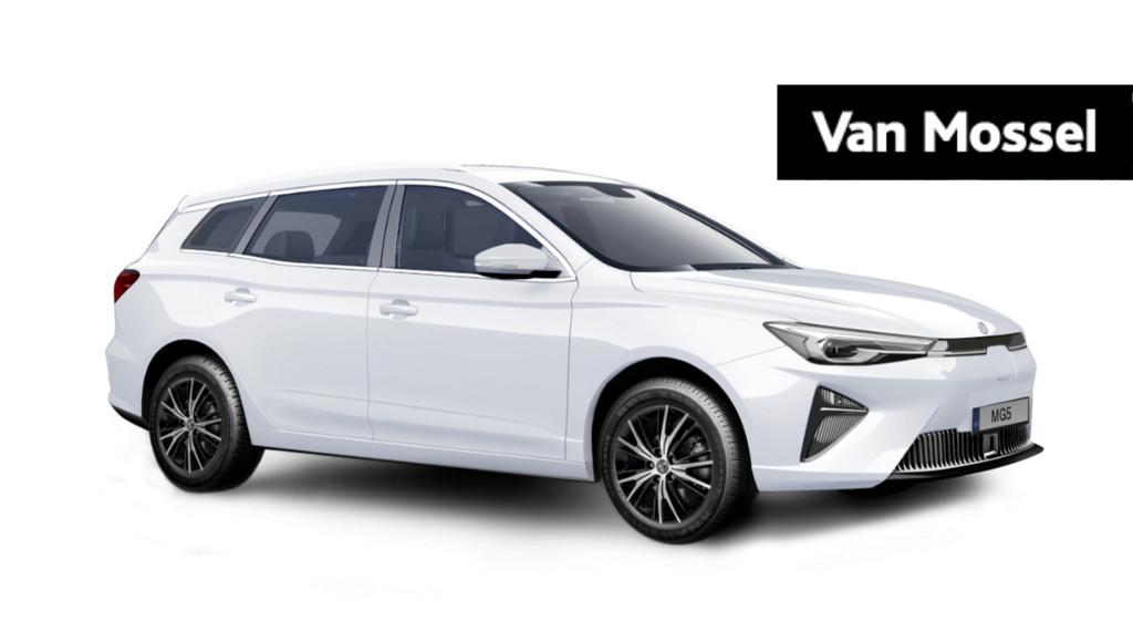 MG MG5 Standard Range 51 kWh LUXURY, Auto's, 310 km, Wit, Te koop, 500 kg