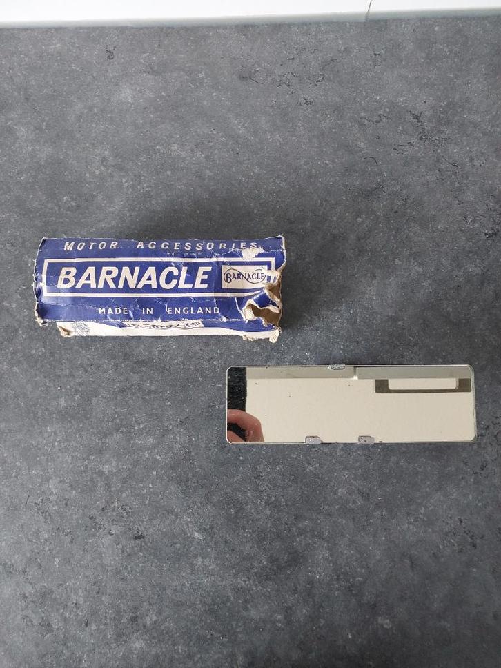 NOS Barnacle Binnenspiegel Oldtimer, Auto-onderdelen, Spiegels, Alfa Romeo, Mercedes-Benz, Mini, Oldtimer onderdelen, Opel, Porsche