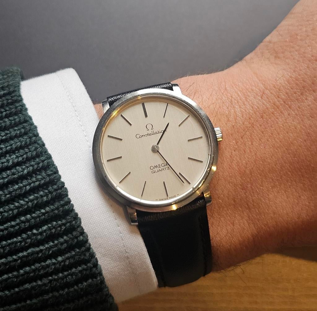 Omega Constellation Quartz | 1978 | Nieuwstaat!, Bijoux, Sacs & Beauté, Montres | Femmes, Comme neuf, Montre-bracelet, Acier, Acier