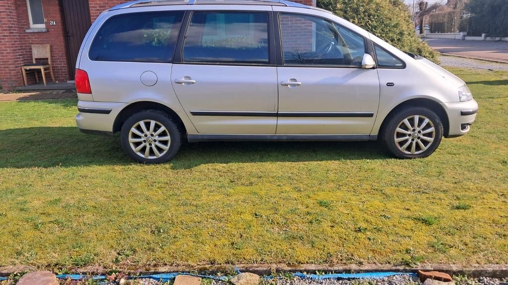 Sharan 1.9tdi 115pk, Auto's, Volkswagen, Monovolume, Zwart, Elektrische ramen, 7 zetels