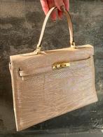 Vintage lizard tas, Handtassen en Accessoires, Tassen | Damestassen, Ophalen of Verzenden