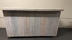 Mobiele barmeubel in steigerhout (3 stuks), Ophalen, Gebruikt, Meubilair
