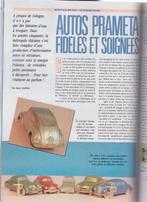 Jouets de Collection voitures miniatures Prameta, Verzenden, Gelezen