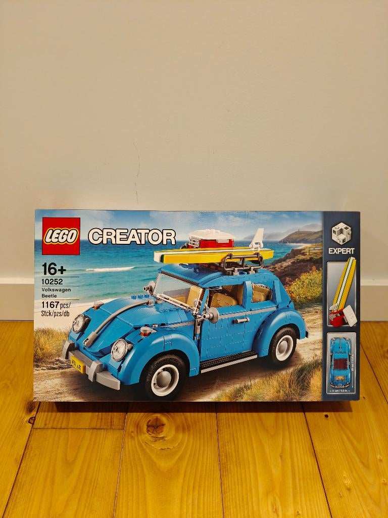 Lego 10252: Volkswagen Beetle, Neuf, Lego, Ensemble complet, Pièces supplémentaires incluses