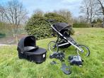 Thule Glide 2 kinderwagen met reiswieg en adapters, Kinderen en Baby's, Gebruikt, Verstelbare duwstang, Combiwagen, Ophalen