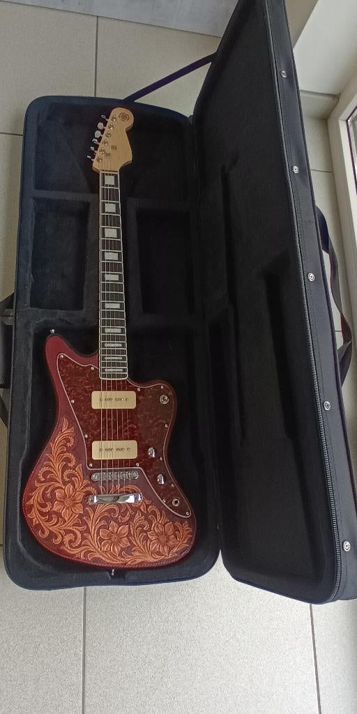 Electrische gitaar jazzmaster, Musique & Instruments, Instruments à corde | Guitares | Électriques, Enlèvement, Neuf, Solid body