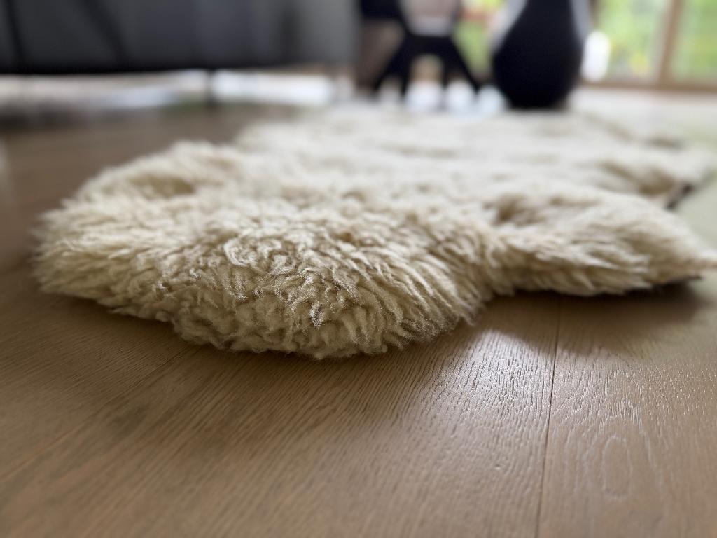 schapenvacht, Maison & Meubles, Accessoires pour la Maison | Plaids & Couvertures, Enlèvement