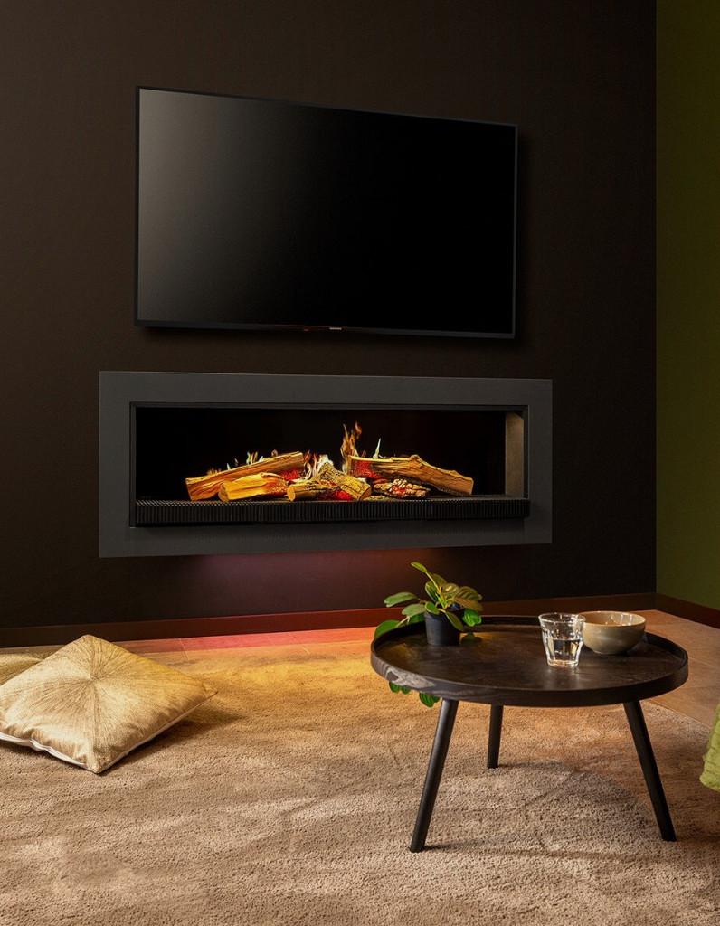 Topdeal elektrische design haard van Kalfire model E-65”, Enlèvement ou Envoi, Neuf, Poêle