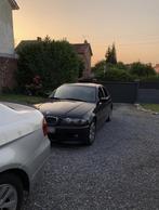 BMW E46 320D, Autos, BMW, Cuir, Achat, Boîte manuelle, Noir