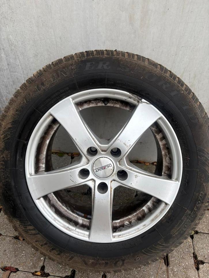 Velgen dezent 16 inch 5x112, Auto-onderdelen, Banden en Velgen, Band(en), 16 inch, Ophalen