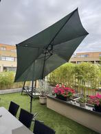 Zweefparasol, Ophalen, Verstelbaar, Gebruikt, 2 tot 3 meter