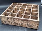 oude bierbak ABDIJ WESTMALLE, 1962, Ophalen of Verzenden