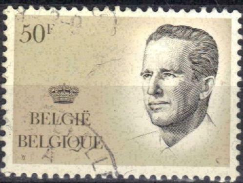 Belgie 1984 - Yvert 2126/OBP 2127 - Koning Boudewijn (ST), Timbres & Monnaies, Timbres | Europe | Belgique, Affranchi, Envoi