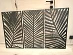 Metalen wanddecoratie, Huis en Inrichting, Woonaccessoires | Kamerschermen, Ophalen, Zo goed als nieuw