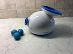 Automatische  Ballenwerper. I FETCH, Ophalen