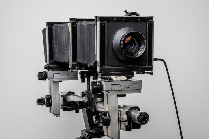 Sinar P met Copal sluiter en 3 lenzen, complete set ++uitleg, Audio, Tv en Foto, Fotocamera's Analoog, Zo goed als nieuw, Ophalen of Verzenden