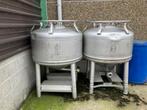Inox vaten 500 liter, Ophalen