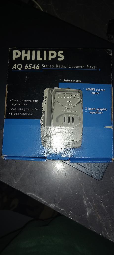 Walkman PHILIPS modèle AQ6546, TV, Hi-fi & Vidéo, Walkman, Discman & Lecteurs de MiniDisc, Walkman ou Baladeur, Enlèvement